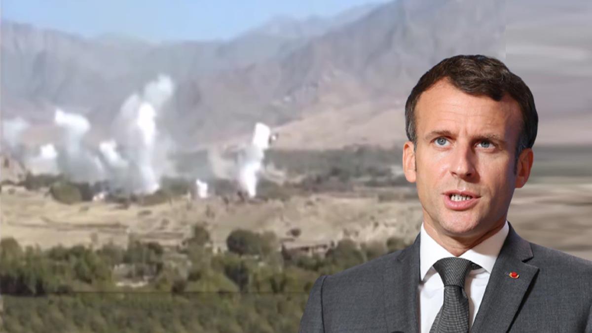 Macron'a tarihi cevap! Grntler ortaya kt: Bu gece et olacak... Gerekten pisliiz...