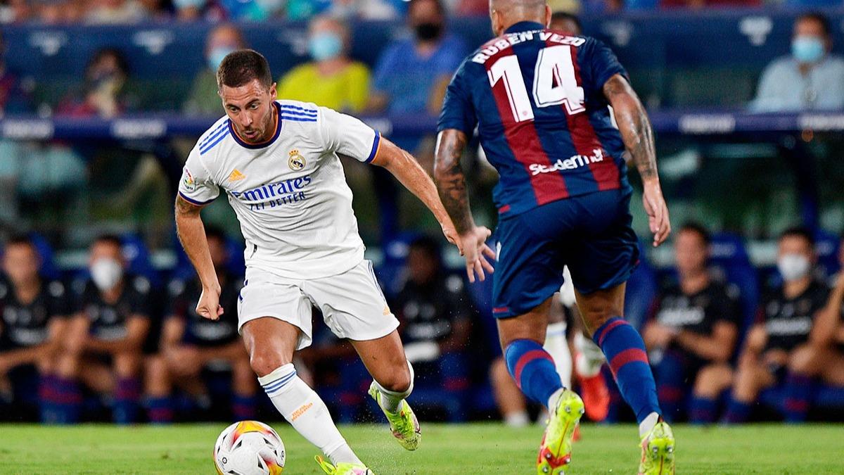 Real Madrid, deplasmanda Levante'ye takld
