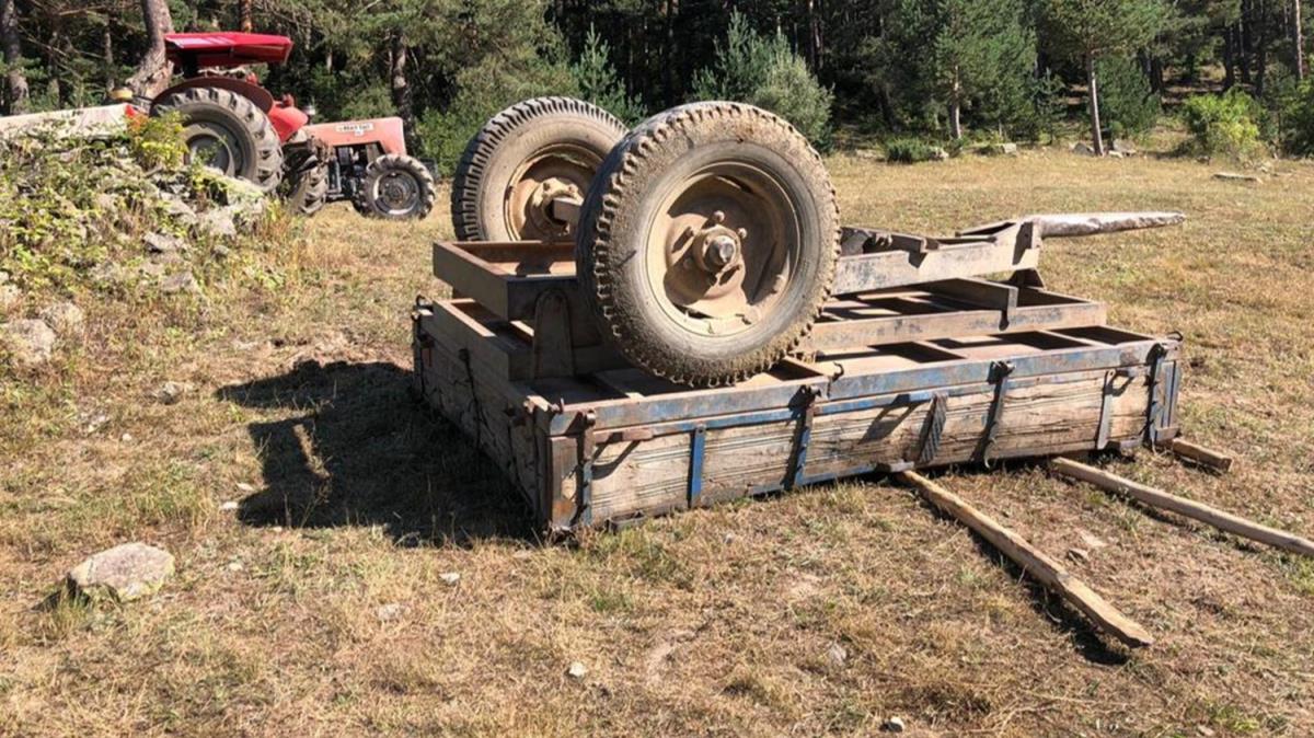 Traktr rmorkunun altnda kalan 71 yandaki src hayatn kaybetti