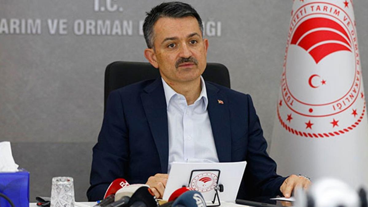 Bakan Pakdemirli aklad! demeler bu hafta yaplacak 