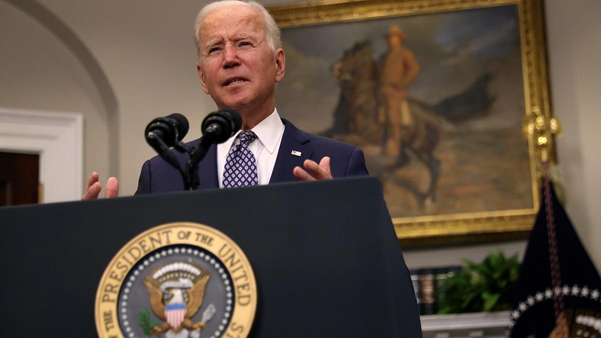 Dnyann bekledii Afganistan aklamas geldi! Biden son noktay koydu