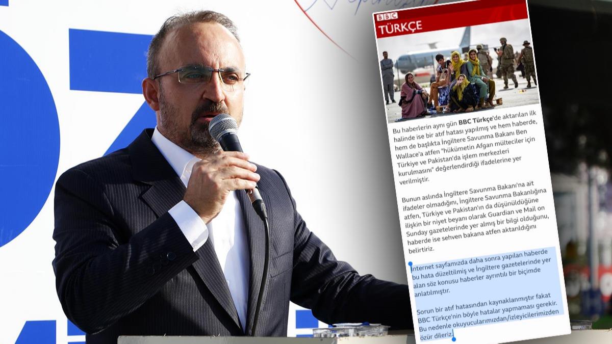 AK Partili Turan'dan muhalefete sert tepki: BBC kadar siyasi ahlaknz yok