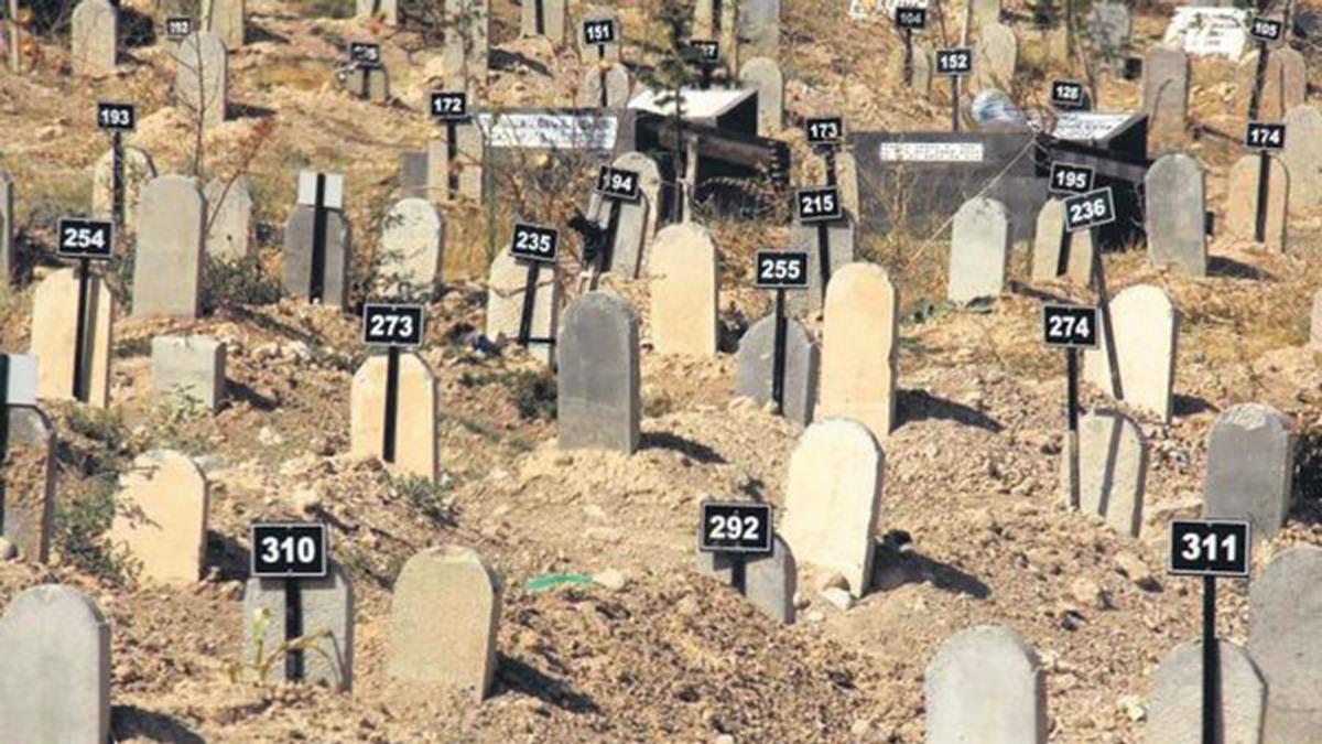PKK'nn gizli mezarlndan 261 ceset kt