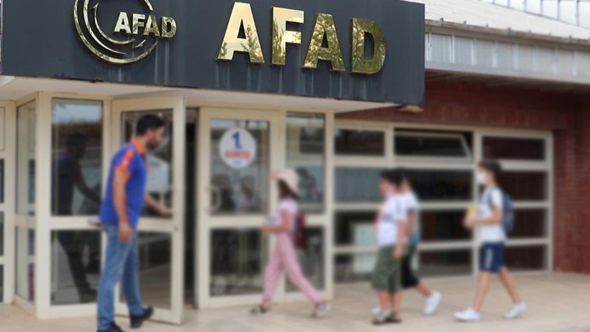 AFAD'dan o iddialara yalanlama: Gerei yanstmyor