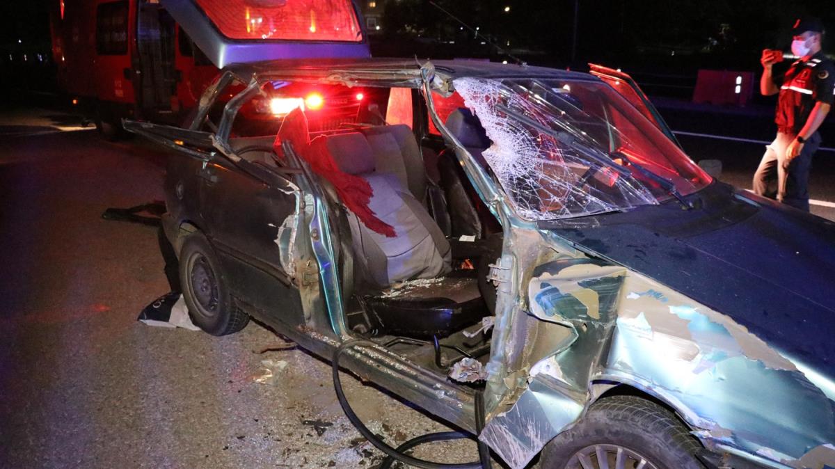 Bolu Da'nda trafik kazas: 1 yaral