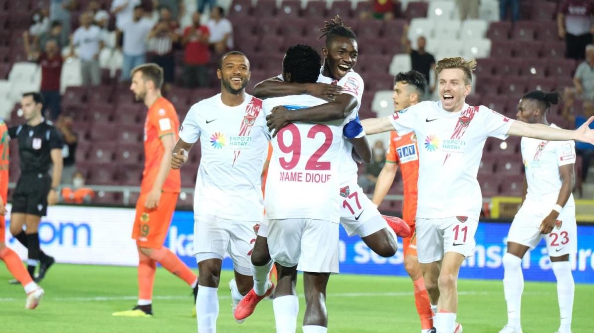 Hatayspor'dan farkl skor! Alanyaspor'a gol oldu yad...