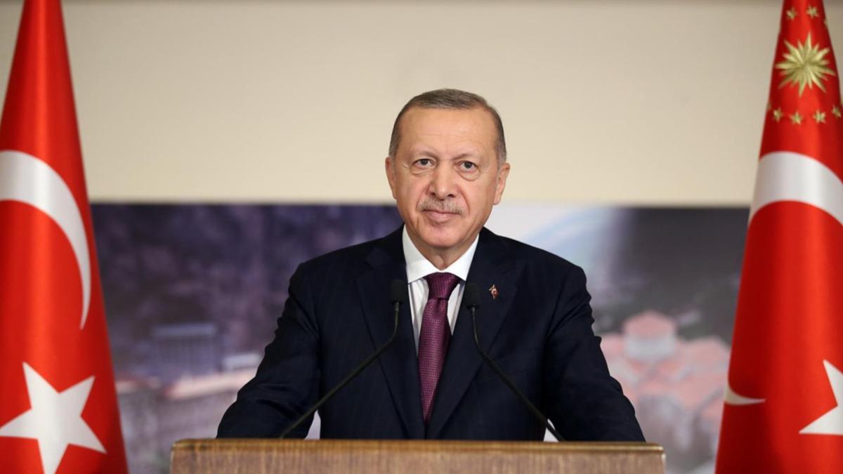 Cumhurbakan Erdoan'dan Krgzistan Bamszlk Gn paylam