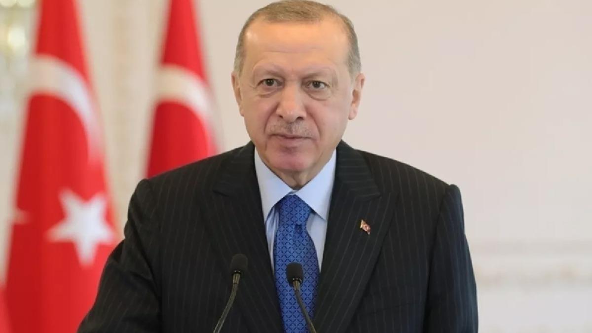 Cumhurbakan Erdoan'dan balklara mesaj