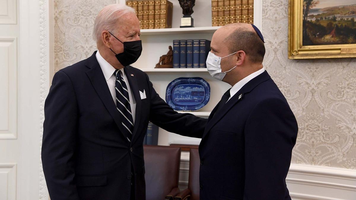 'Biden-Bennett grmesinde 'dostluk' ifadeleri taahht snrna ulamad'