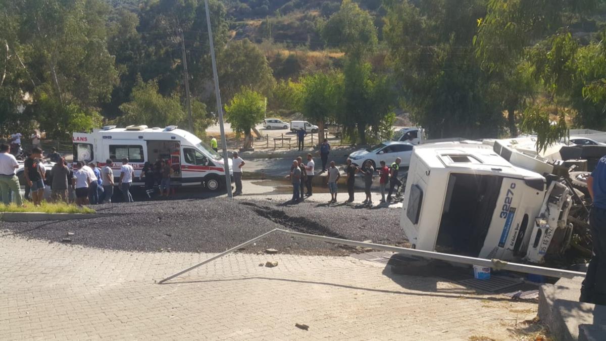 Aydn'da trafik kazas: 1 l