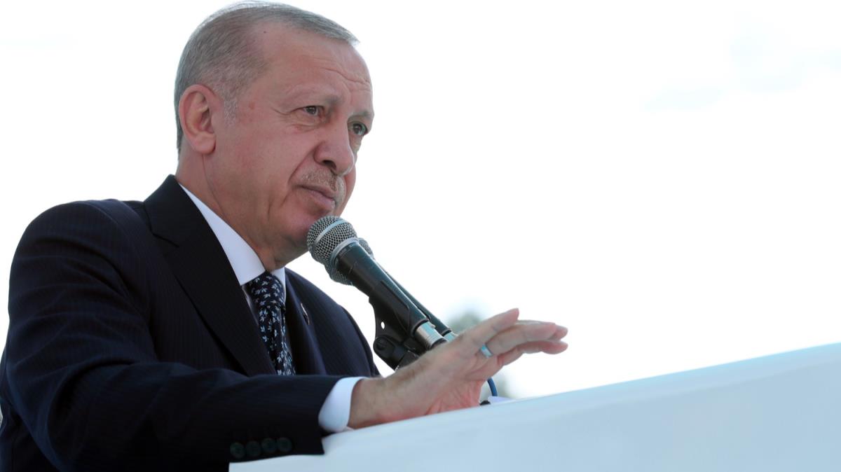 Cumhurbakan Erdoan'dan Rize Havaliman aklamas