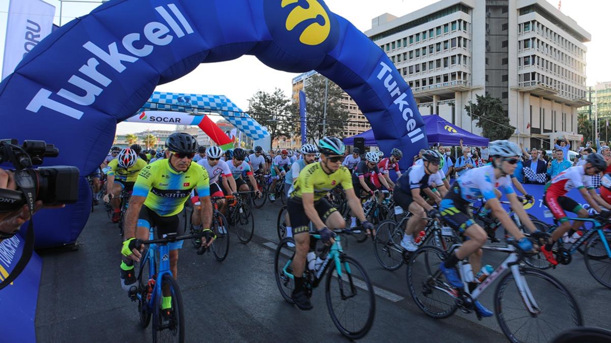 Turkcell GranFondo zmir balad! Yarta pedallar 'eitim' iin dnyor