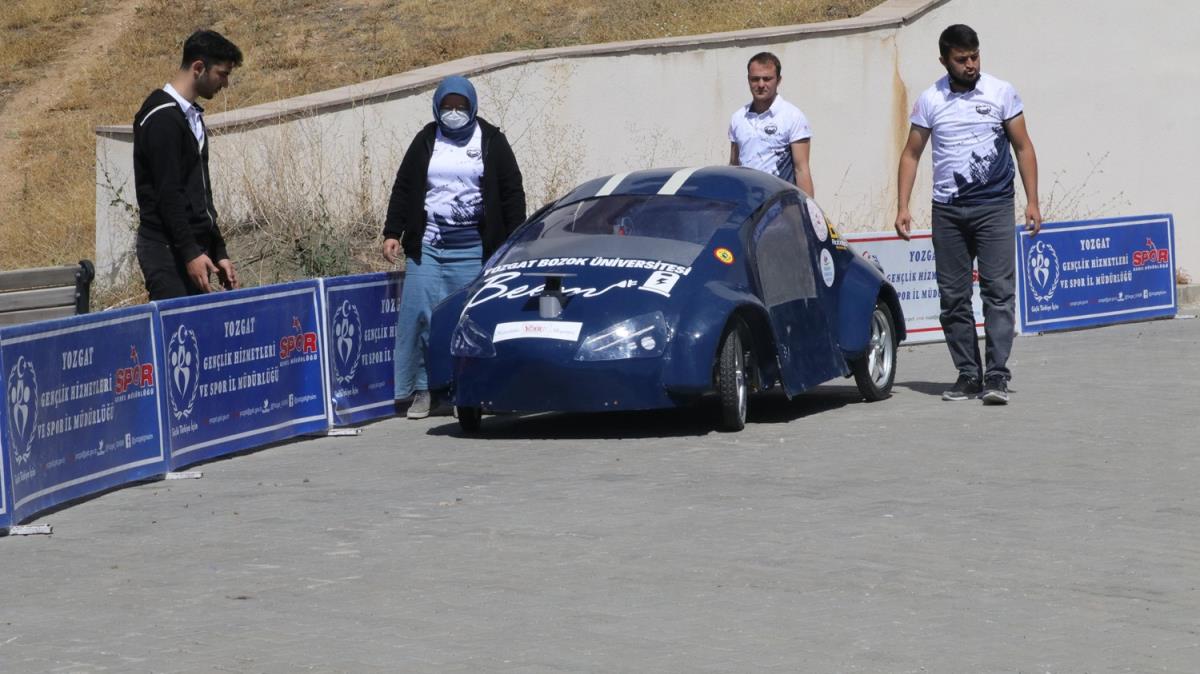 Yozgat Bozok niversitesi rencileri srcsz elektrikli prototip ara tasarlad