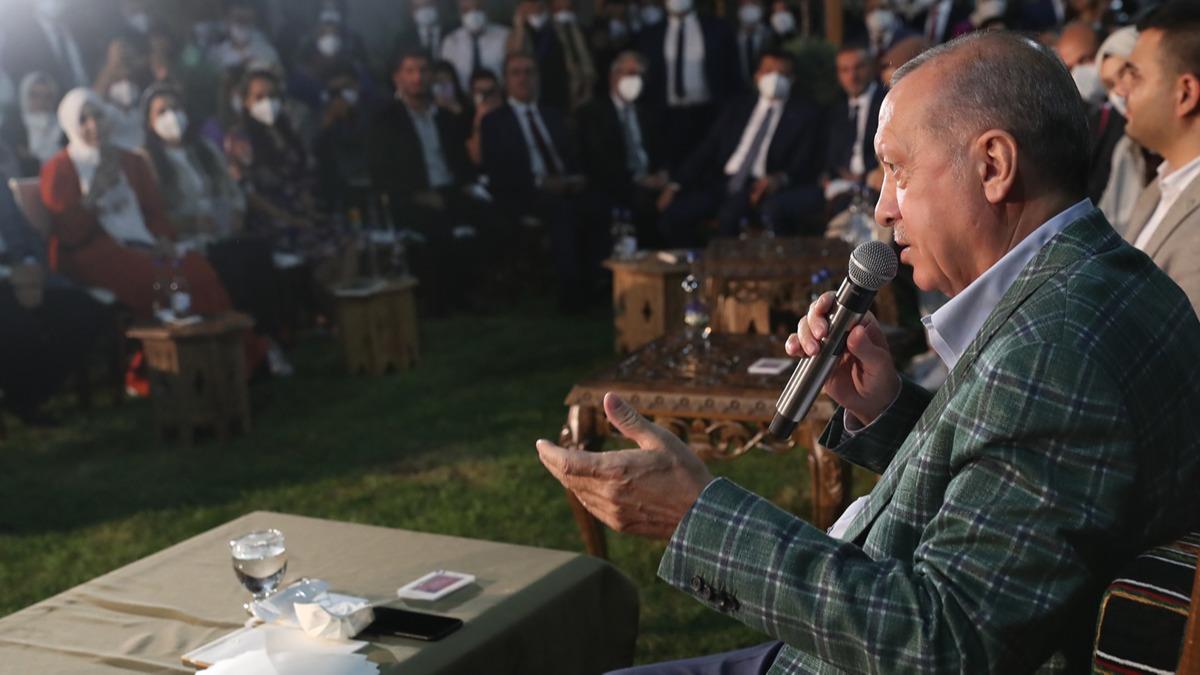 Cumhurbakan Erdoan: Trkiye'nin genlerini dolgu malzemesi yaptrmayacaz