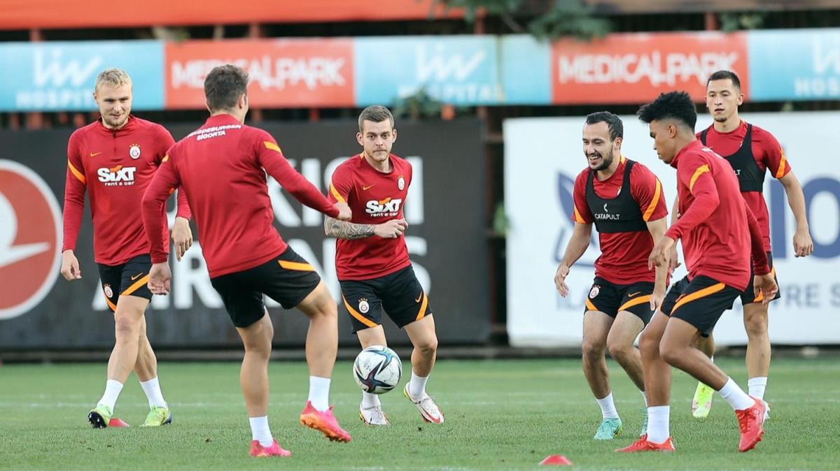Galatasaray'da Trabzonspor ma ncesi 5 eksik