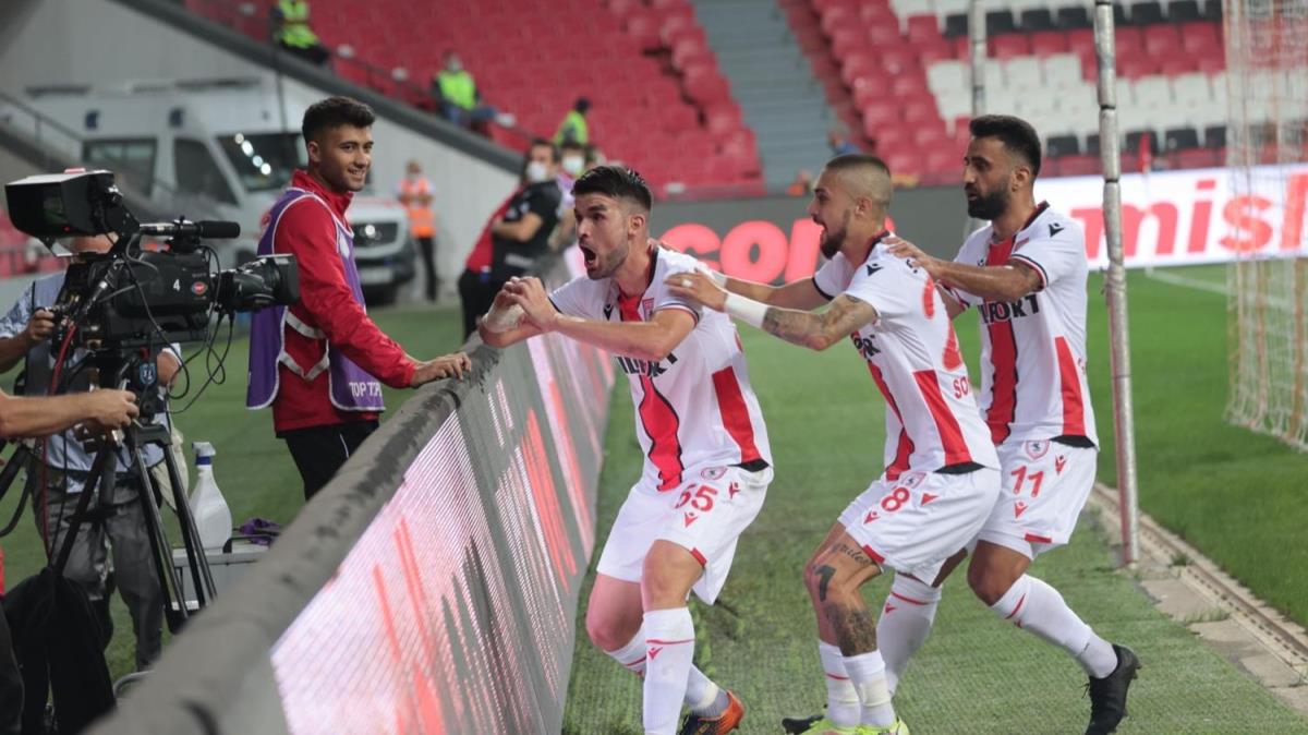 Samsunspor Ankara Keirengc'n 2 golle geti