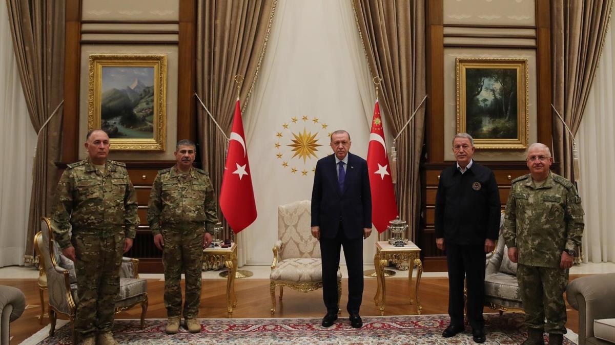 Cumhurbakan Erdoan, Kerim Veliyev'i kabul etti