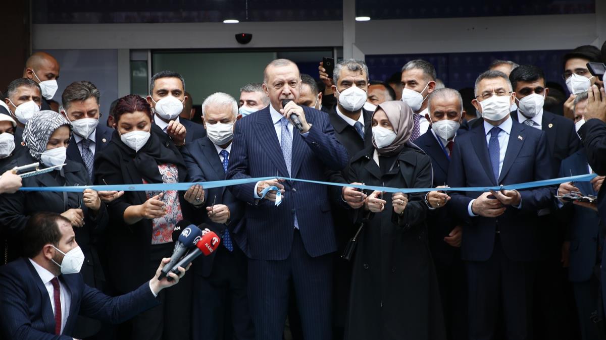 Bakan Erdoan, 'AK Parti Krehir l Bakanl Binas Al Treni'nde konutu