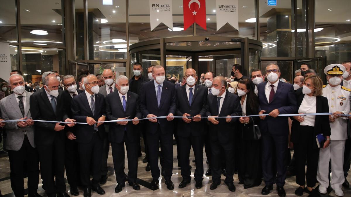 Cumhurbakan Erdoan, Mersin'de otel al yapt