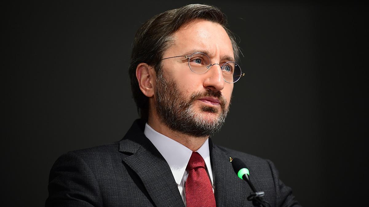Cumhurbakanl letiim Bakan Altun'dan ''Yln letiim dl'' paylam