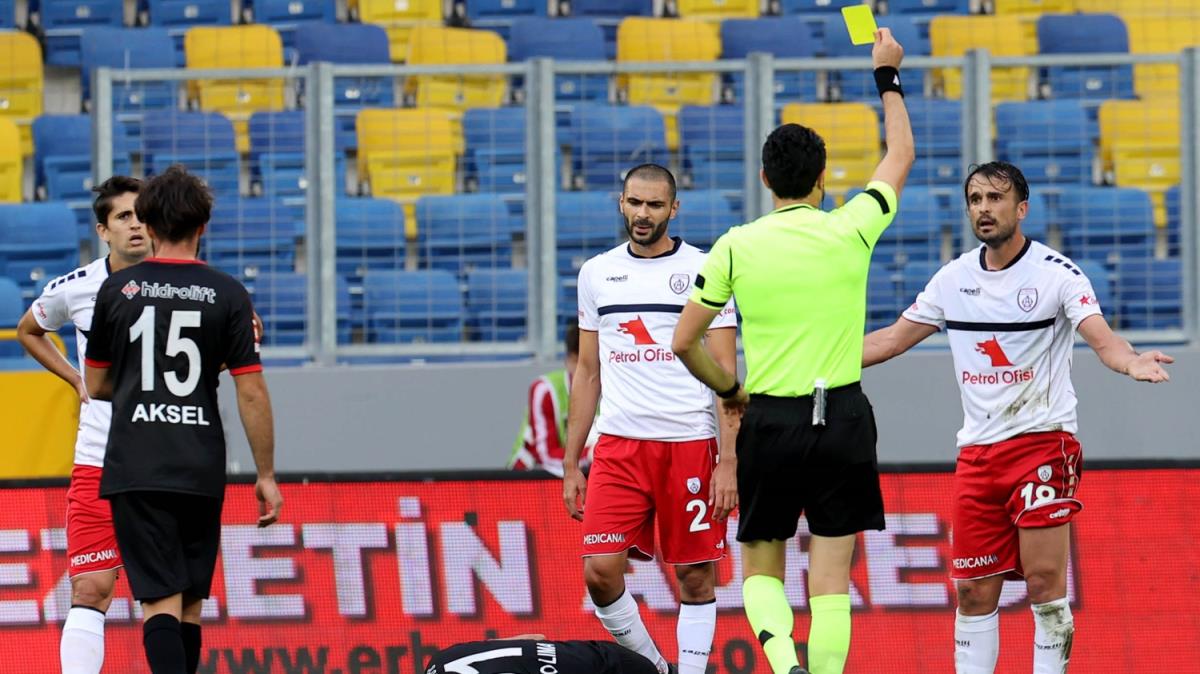 TFF 1. Lig'de 3 kulp PFDK'lk oldu