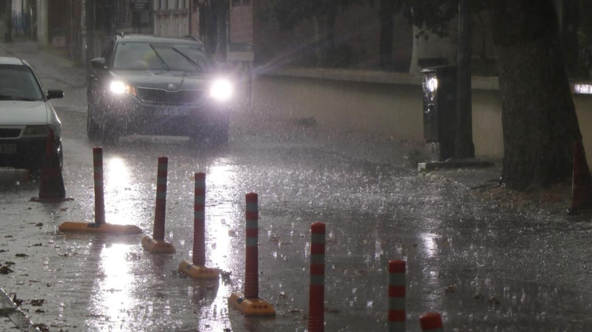 Edirne'de saanak hayat olumsuz etkiledi