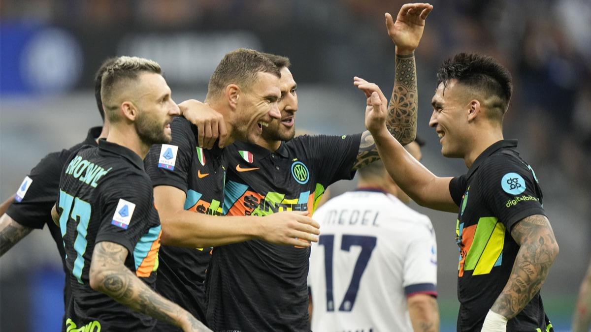 Inter evinde Bologna'ya 6 att