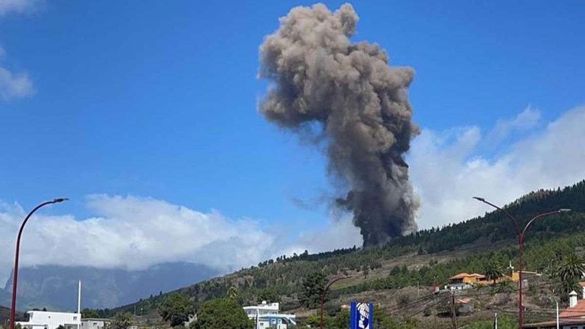 spanya'daki La Palma yanarda harekete geti 