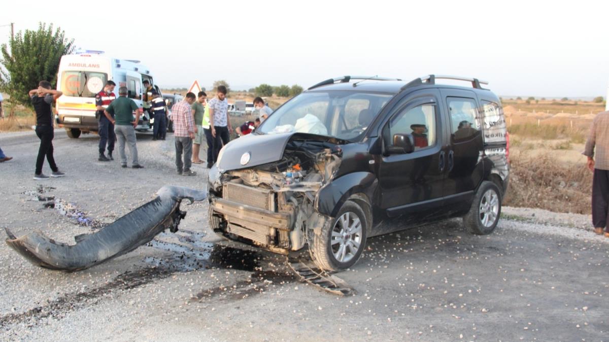 Manisa'da dn dn meydana gelen kazada 6 kii yaraland 