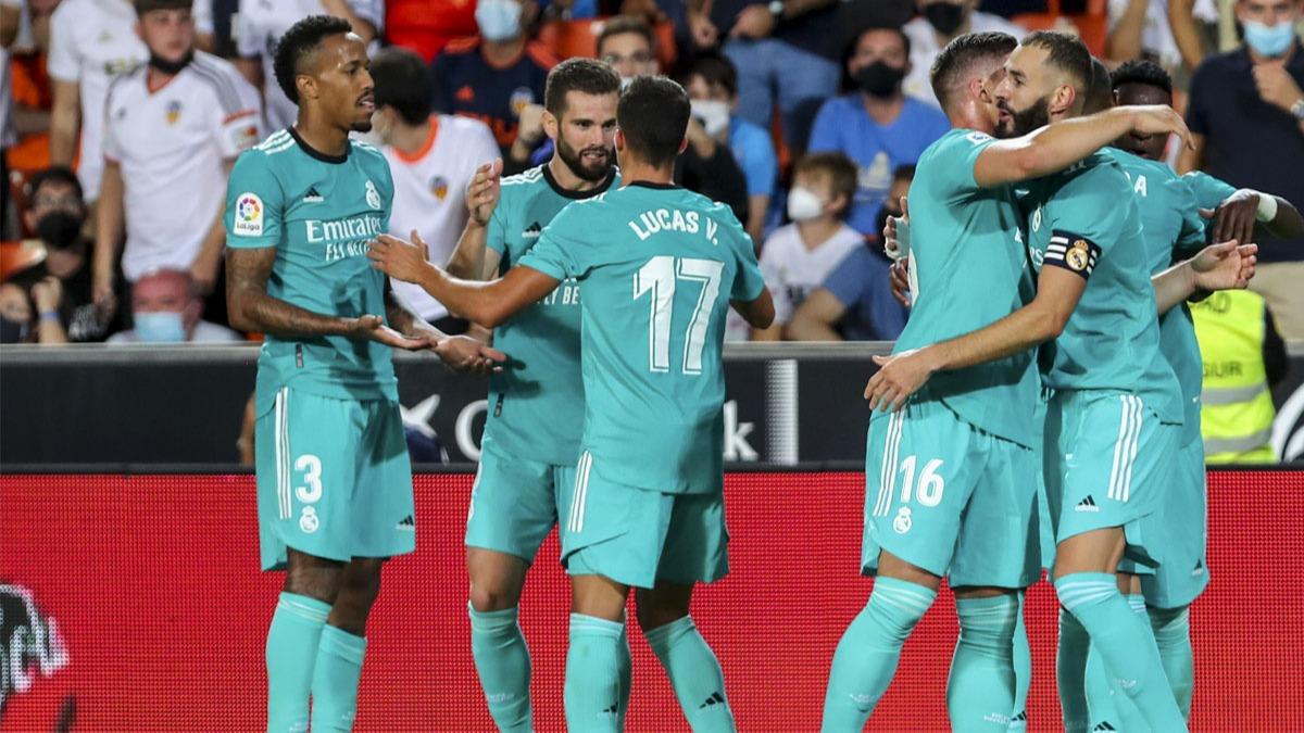 Real Madrid'den Valencia deplasmannda zorlu galibiyet
