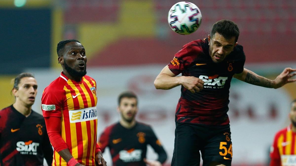 Galatasaray: 32 - Kayserispor: 3