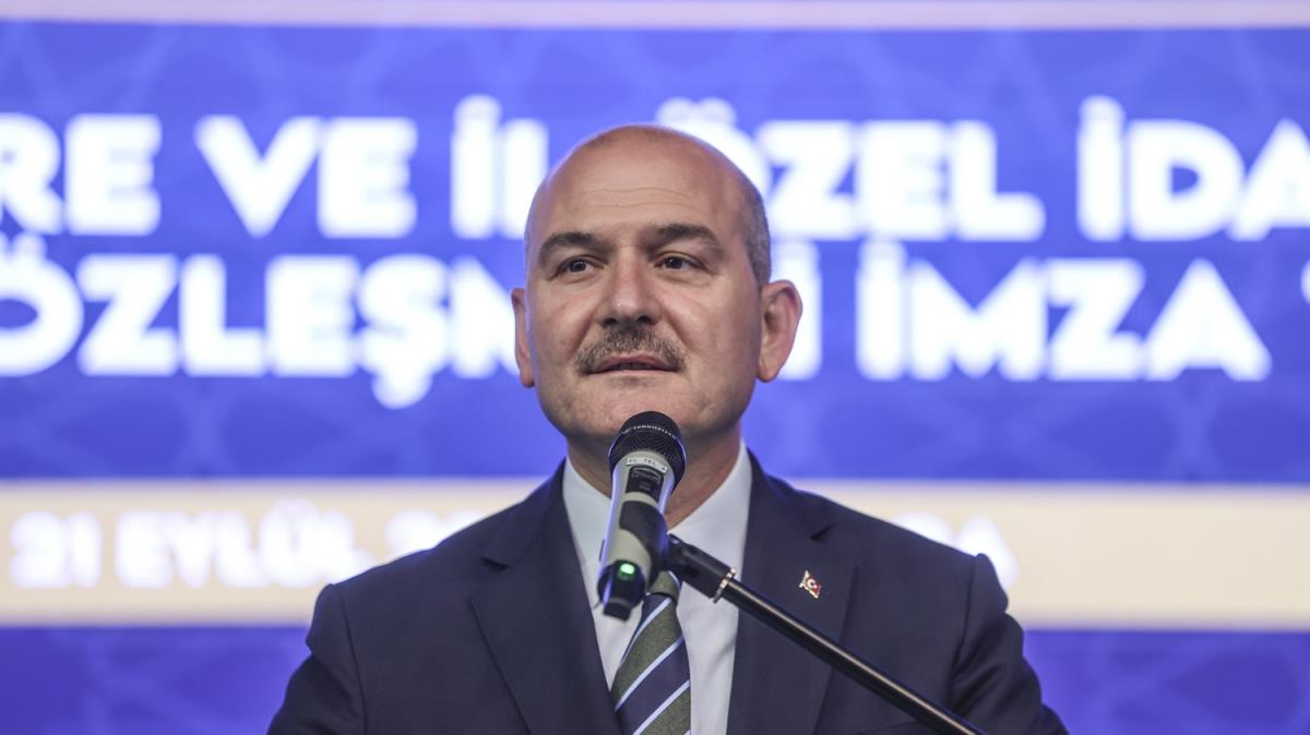 ileri Bakan Sleyman Soylu aklad: Trkiye a atlad