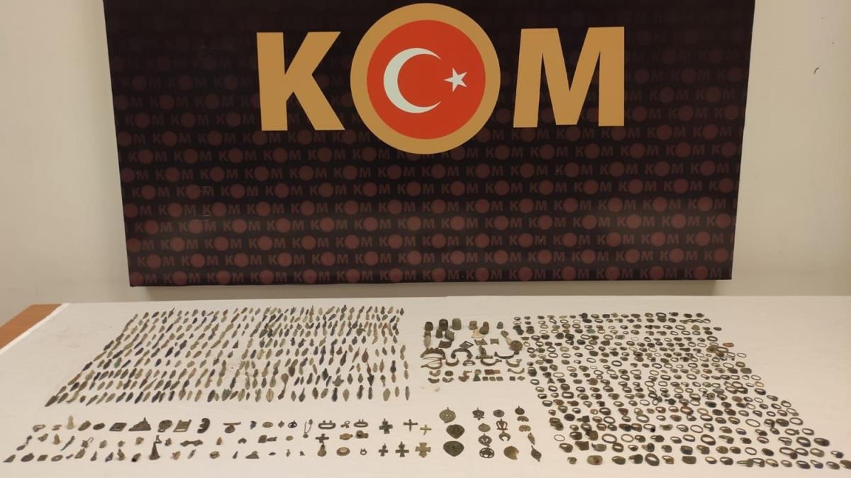 Konya'da tarihi eser operasyonu 