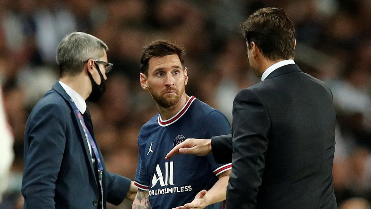PSG'de Messi, Metz mann kadrosuna alnmad