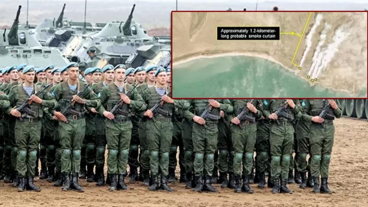Uzaydan bile grld! Rusya'nn hedefi ortaya kt