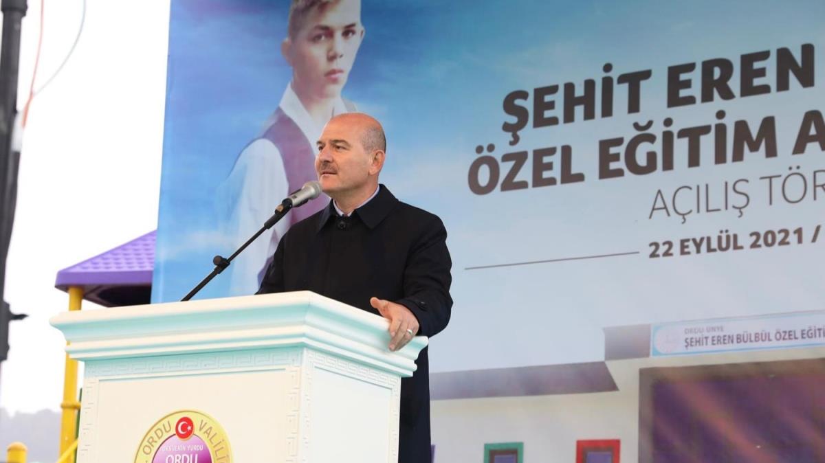 Bakan Soylu, zehir tacirlerine sert kt! ''Buras kimsenin tarlas deil''