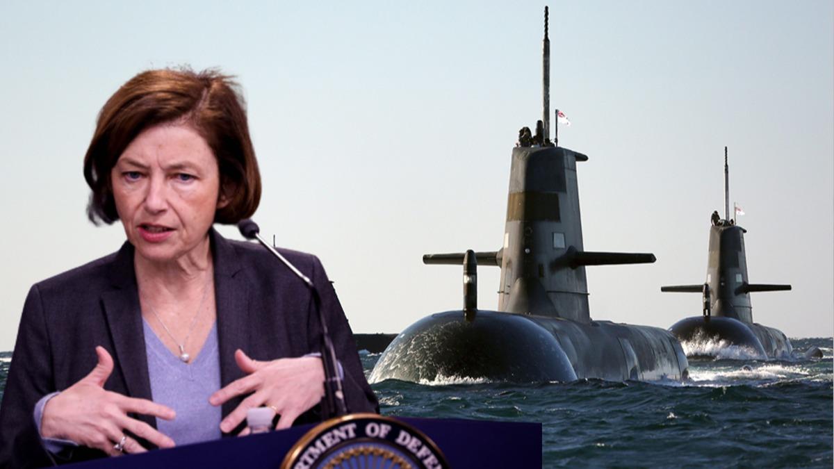 Fransa'nn 'denizalt' fkesi dinmiyor: Sralara vurarak tepki gsterdiler