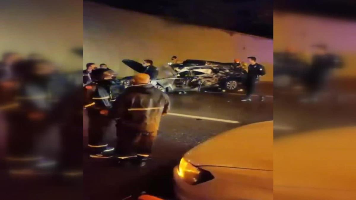 skdar Tantavi Tneli giriinde kaza: 1 yaral