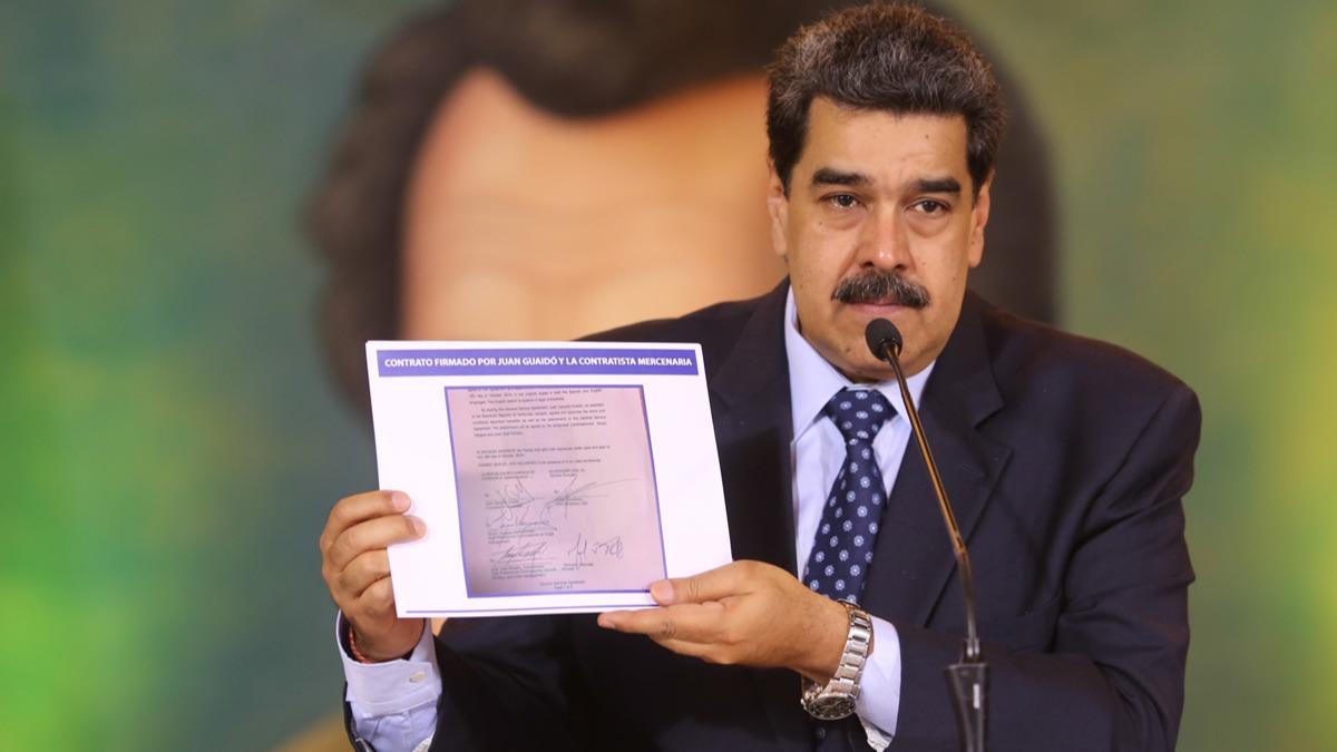 Venezuela Devlet Bakan Maduro'dan Duque'ye sert tepki: Grmelere komplo kartryorlar