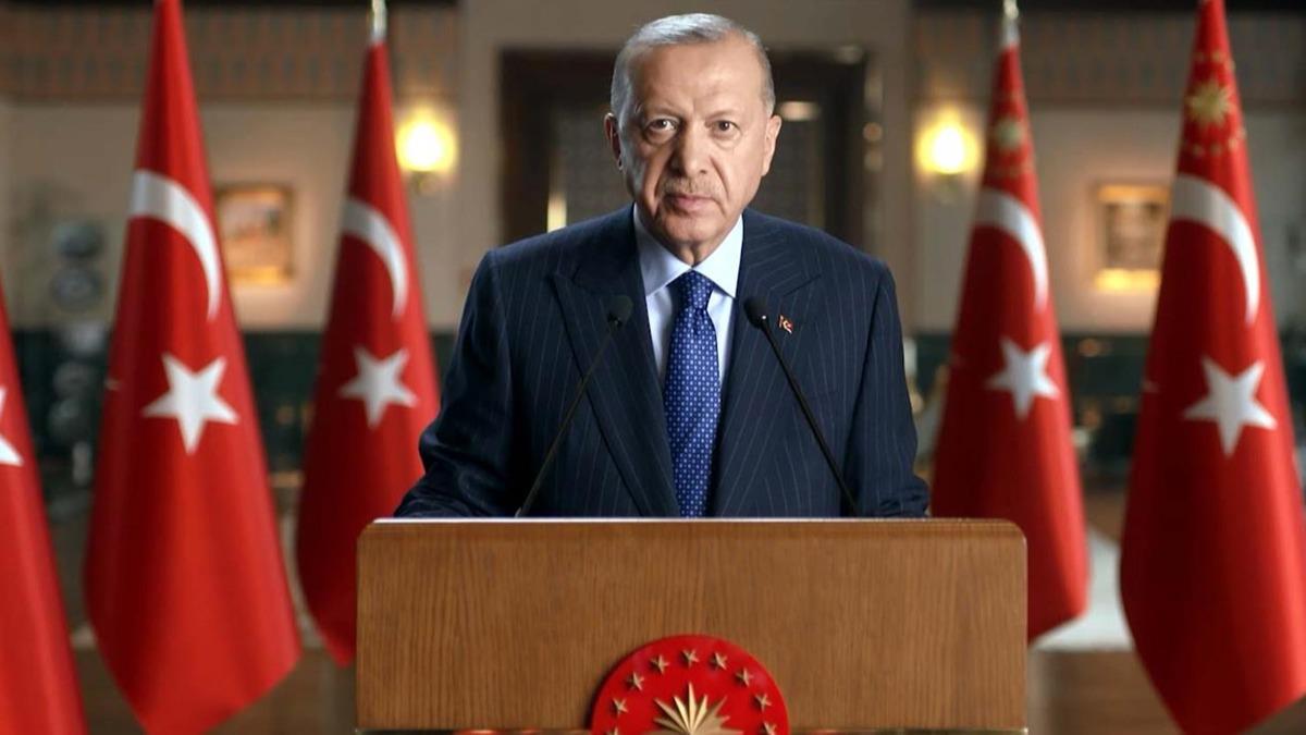 Cumhurbakan Erdoan: Byk bir baar hikayesine imza atyoruz