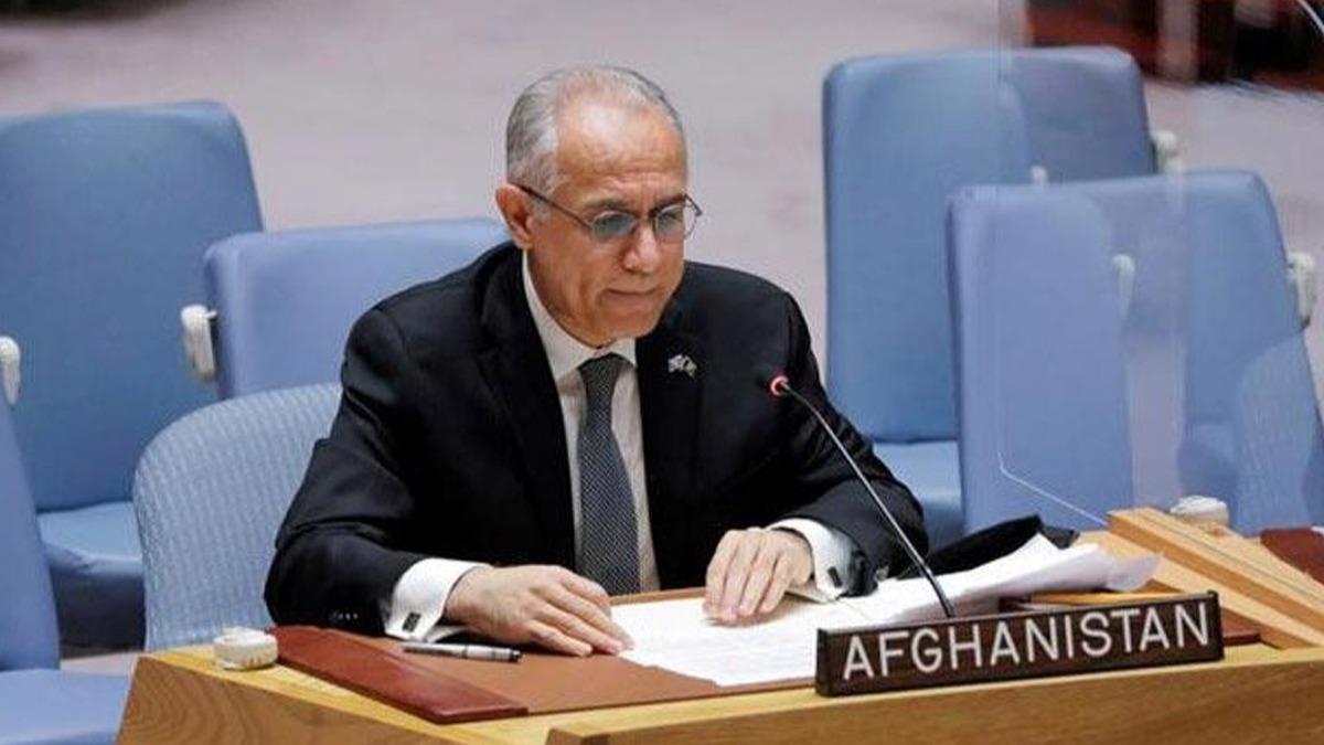 Afganistan'n BM bykelisi, BM'deki hitabndan vazgeti!