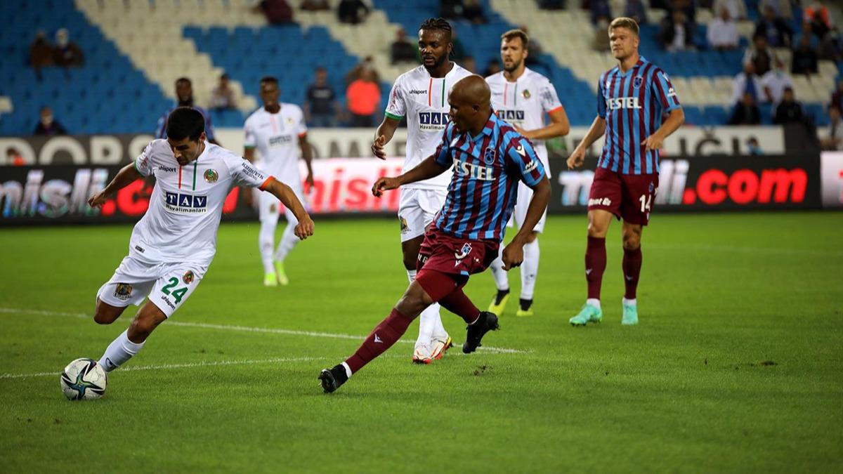 Ma sonucu: Trabzonspor 1-1 Alanyaspor