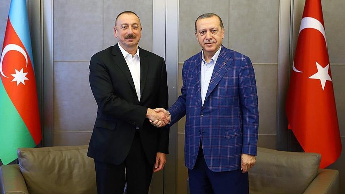 Cumhurbakan Erdoan, ''Anm Gn'' dolaysyla Aliyev'i tebrik etti 
