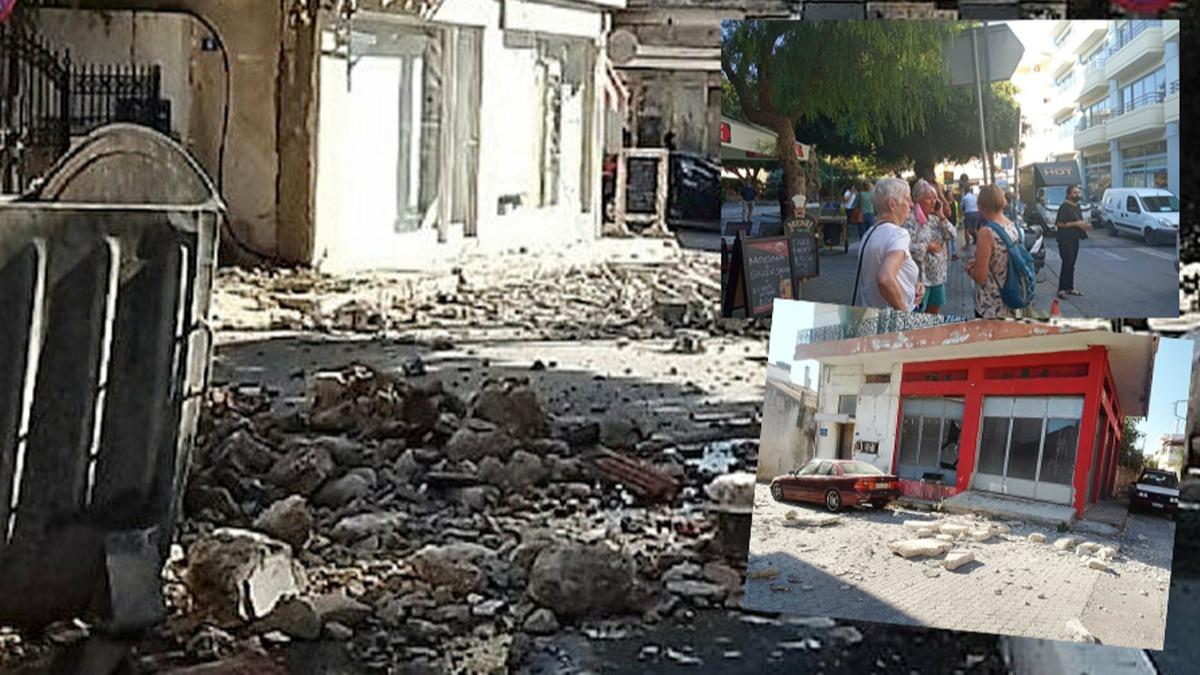 Yunanistan'da iddetli deprem! ''Trkiye'ye yakn en tehlikeli yer''