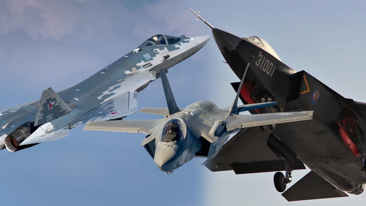 F-35 krizi sonras Trkiye, Su-57 ve FC-31'leri radara ald