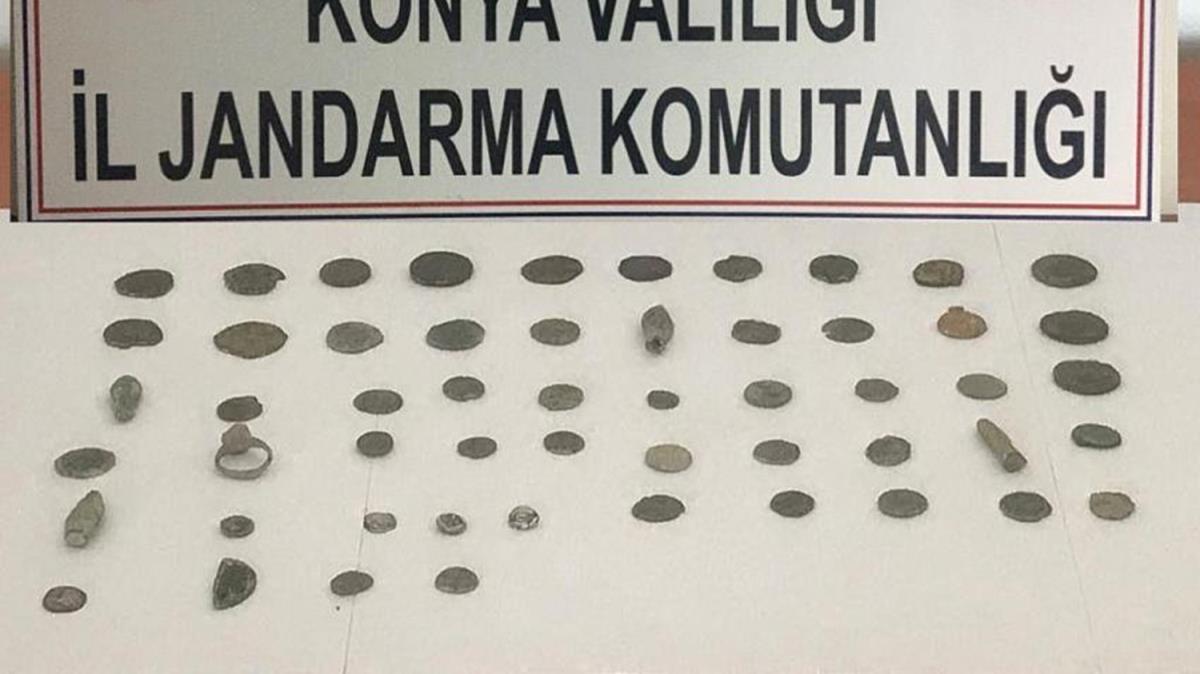 Konya'da tarihi eser operasyonu