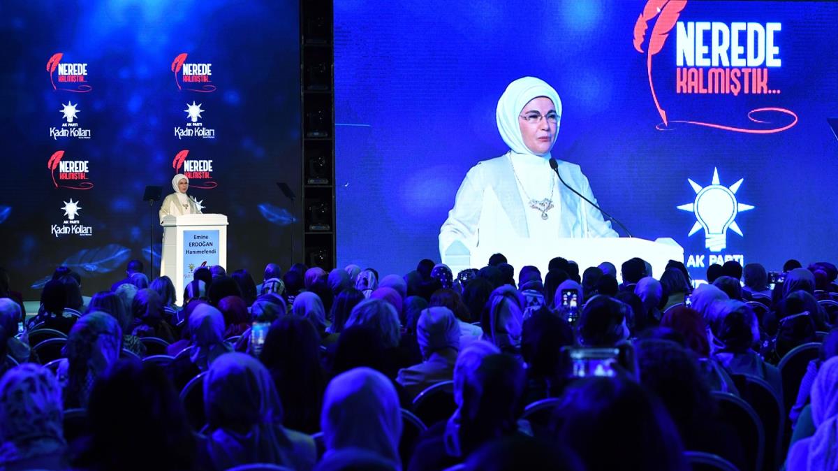 Emine Erdoan: 'Nerede Kalmtk' kadnlarmz hem diploma sahibi yapacak hem de mesleki beceri kazandracak