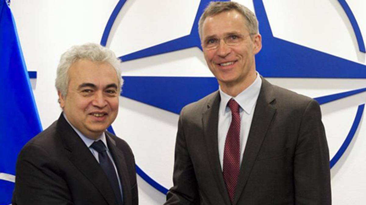 Jens Stoltenberg, Fatih Birol ile grt