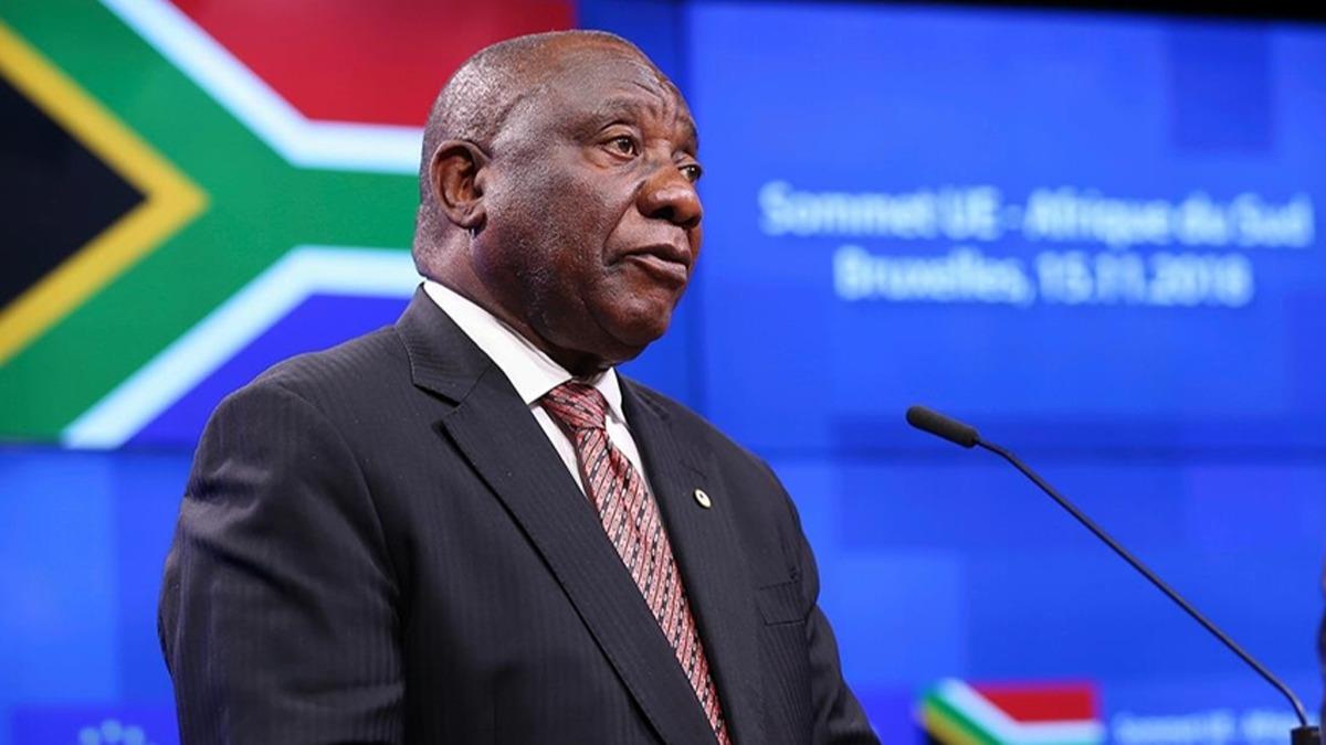 Gney Afrika Cumhurbakan Ramaphosa'dan ngiltere'ye grme talebi