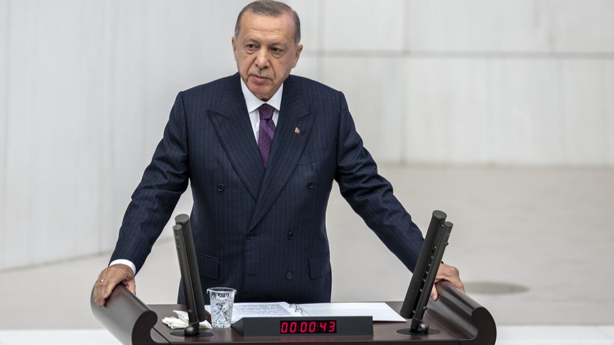Meclis'te yeni yasama yl... Cumhurbakan Erdoan: Milletimize vereceimiz en gzel 2023 hediyesi olacak